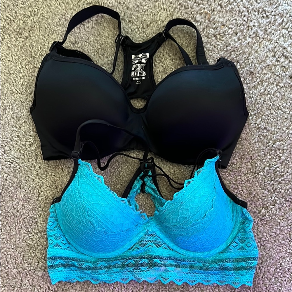 Victoria Secret Racerback Sports Bra Set